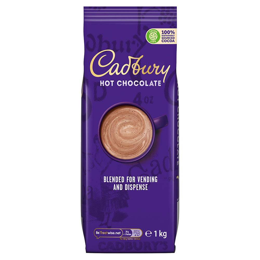 Cadbury's One Instant Vending Hot Chocolate (10 x 1kg)