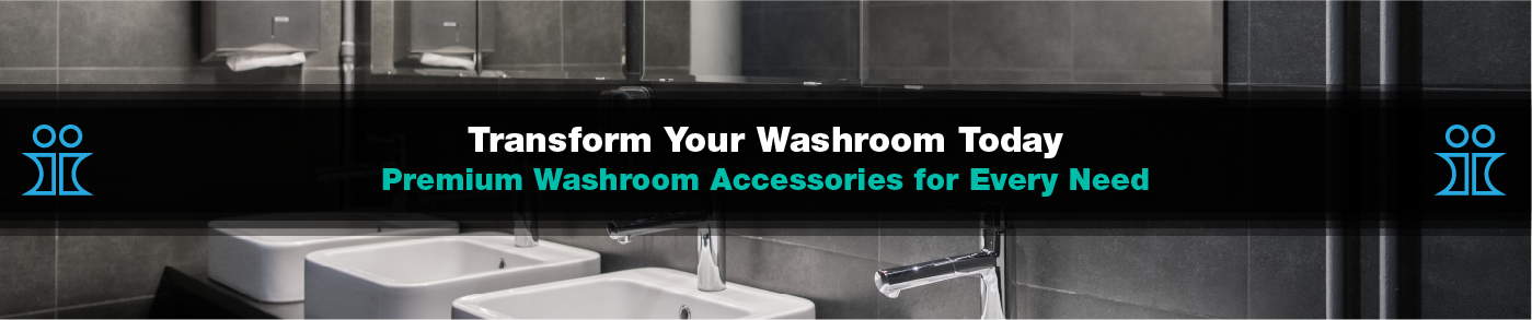 A selection of popular washroom accessories for every need
