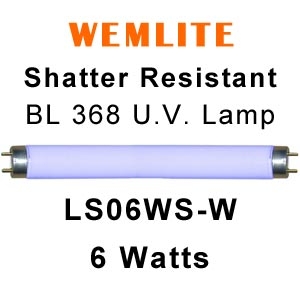 Wemlite Shatter Resistant 4w U.V. Lamp (LS06WS-W)