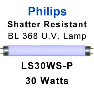 Philips Shatter Resistant 30w U.V. Lamp (LS30WS-P)