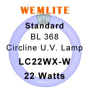 Wemlite Circline 22w Fly Killer U.V. Lamp (LC22WX-W)