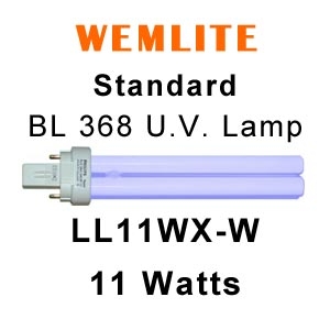 Wemlite 11w U.V. Lamp (LL11WX-W)