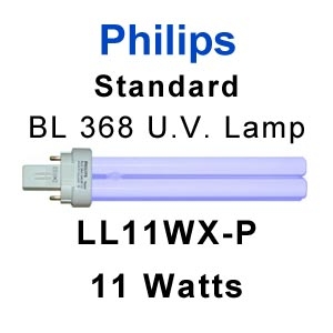 Philips 11w Fly Killer U.V. Lamp (LL11WX-P)