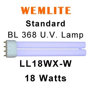 Wemlite 18w Fly Killer U.V. Lamp (LL18WX-W)