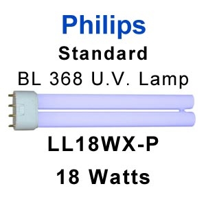 Philips 18w Fly Killer U.V. Lamp (LL18WX-P)