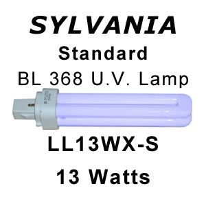 Sylvania 4-pin 13w Fly Killer U.V. Lamp (LL13WX-S)