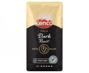 Kenco Italia Dark Roast Coffee Beans (8 x 1 Kg)