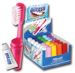 DiFresh Toothbrush/Toothpaste (Retail Pack)