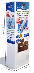 DiFresh Mouth Spray Vending Machine