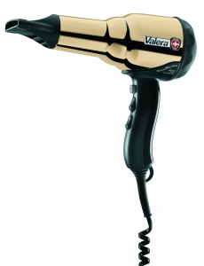 Valera Professional Steel 2000w Hairdryer With Fitted Plug (Gold)
