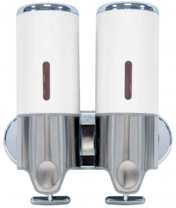 Lunar Dual Soap Dispenser (White)