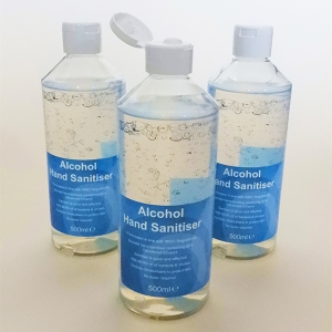 Rutpen 80% Alcohol Hand Gel 500ml Flip Top Bottle (MOQ Quantity 456 x 500ml)