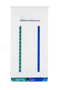 Period Poverty Dual Manual Vend Dispenser - Front