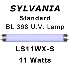 Sylvania 9" x 5/8" Dia. 11w U.V. Lamp (LS11WX-S)