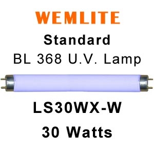Wemlite 18" x 1" Dia. 30w U.V. Lamp (LS30WX-W)
