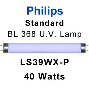 Philips 48" x 1.5" Dia. 40w U.V. Lamp (LS39WX-P)