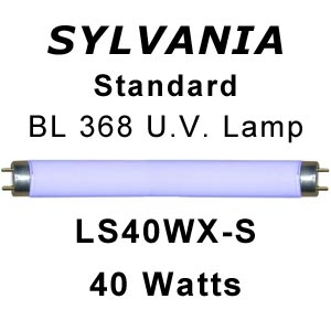 Sylvania 24" x 1.5" Dia. 40w U.V. Lamp (LS40WX-S)