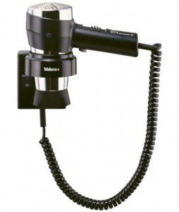 Valera 1200W black and chrome hairdryer